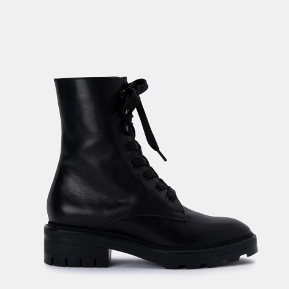 NWOT! Women’s Dolce Vita Clear Black Combat Boots